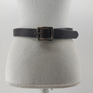 Limited Y2K Brown Belt Genuine Italian Leather M